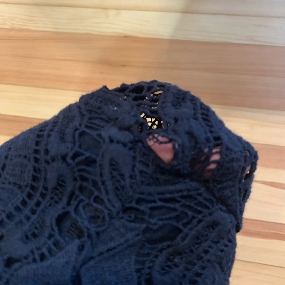 French Connection Black Lace Dress - Picture 5 of 5